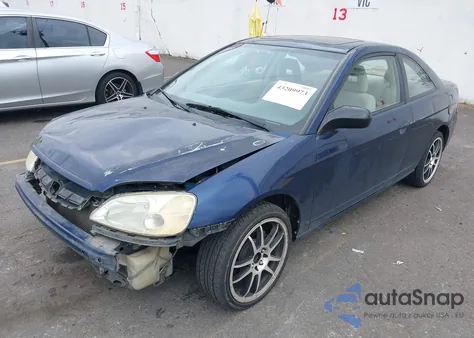 2003 Honda Civic Ex из США, поврежденный, VIN 1HGEM22913L030873